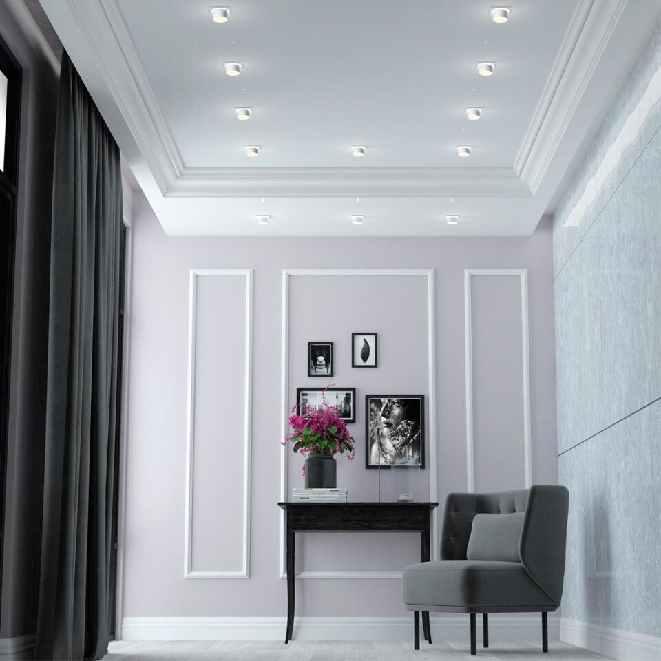 Фото №3  NOVOTECH 370718 SPOT NT21 510 белый Светильник встраиваемый IP20 GU10 9W 235V LIRIO