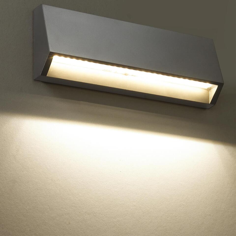 Фото №3  NOVOTECH 357418 STREET NT17 742 темно-серый Ландшафтный светильник IP65 LED 3000K 3.8W 220-240V KAIMAS