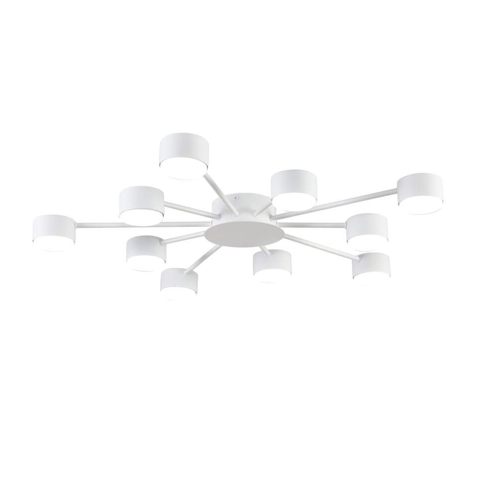 Фото №7  Люстра LUMION 8343/10C COMFI LN26 252 белый, металл Люстра GX53 LED 10*7W 220V TORINA
