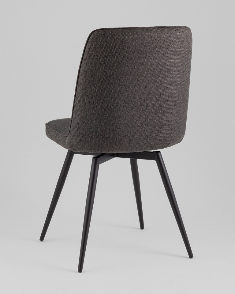 Фото №8  Стул Flatt вращающийся темно-серый 2 шт.