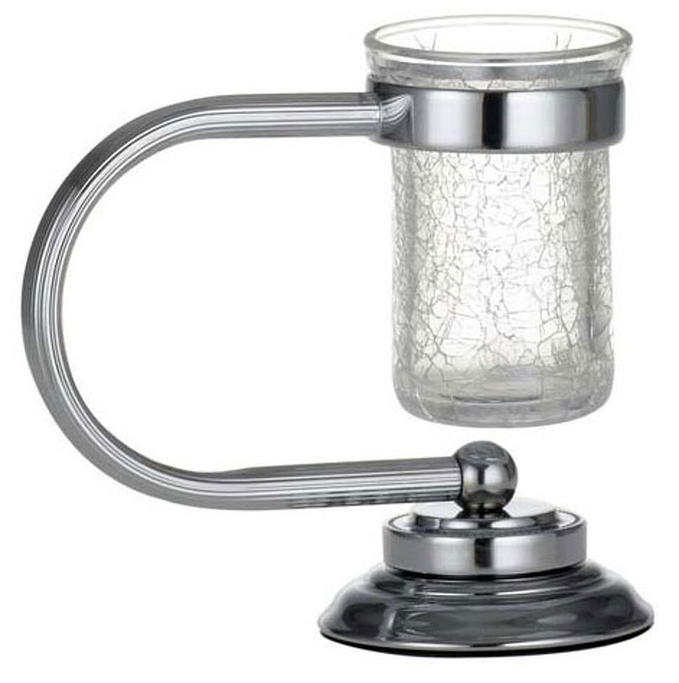 Фото №1  Boheme Настольный стакан для зубных щеток MURANO CHROME