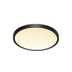 Превью фото №4  SONEX 7662/24L MITRA LED SN 555 Светильник пластик/белый/черный LED 24Вт 3000/4000K D300 IP40 OMEGA BLACK