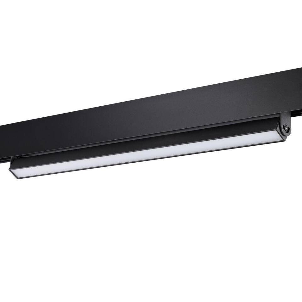 Фото №6  NOVOTECH 358541 SHINO NT21 158 черный Трековый светильник для низковольного шинопровода IP20 LED 4000K 24W 48V FLUM