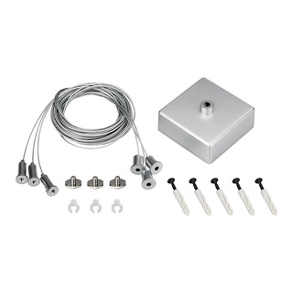 Фото №1  Arlight Подвес S2-LINE-3x4m Long Set (Silver Box, Pad 15x2mm) ( Металл)