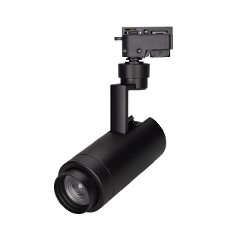Фото №1  Arlight Светильник LGD-ZEUS-2TR-R67-10W Warm3000 (BK, 20-60 deg, 230V) ( IP20 Металл, 5 лет)