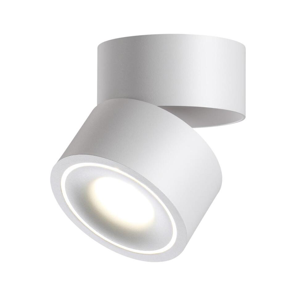 Фото №6  NOVOTECH 358774 OVER NT21 364 белый Светильник накладной светодиодный IP20 LED 15W 4000K 1300Лм 100-265V GRODA