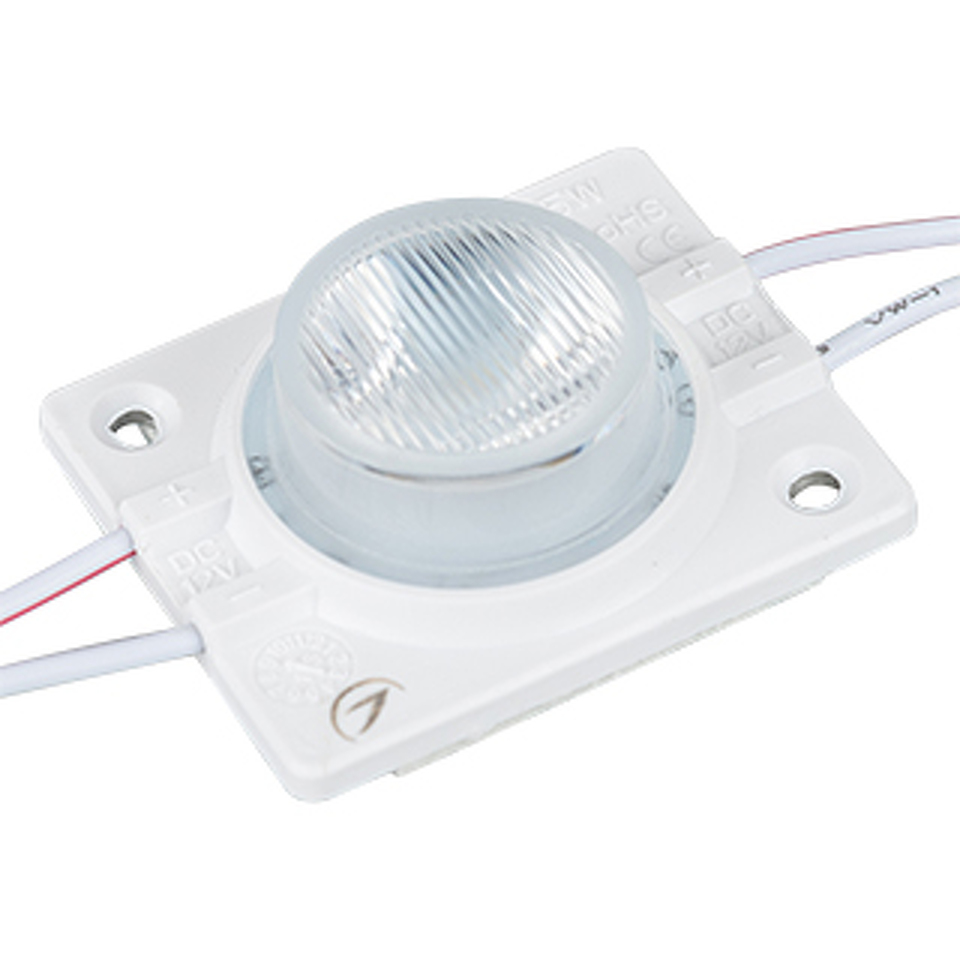 Фото №1  Arlight Модуль герметичный ARL-ORION-S15-12V Cool 15x55 deg (3030, 1 LED) ( Закрытый)