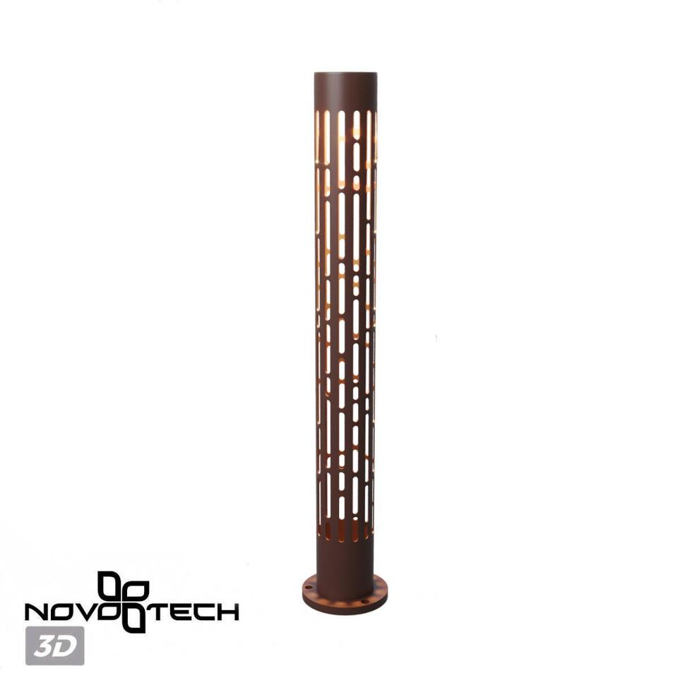 Фото №7  NOVOTECH 359540 STREET NT25 000 коричневый Светильник ландшафтный IP65 LED 9W 3000К 100-240V NETZ