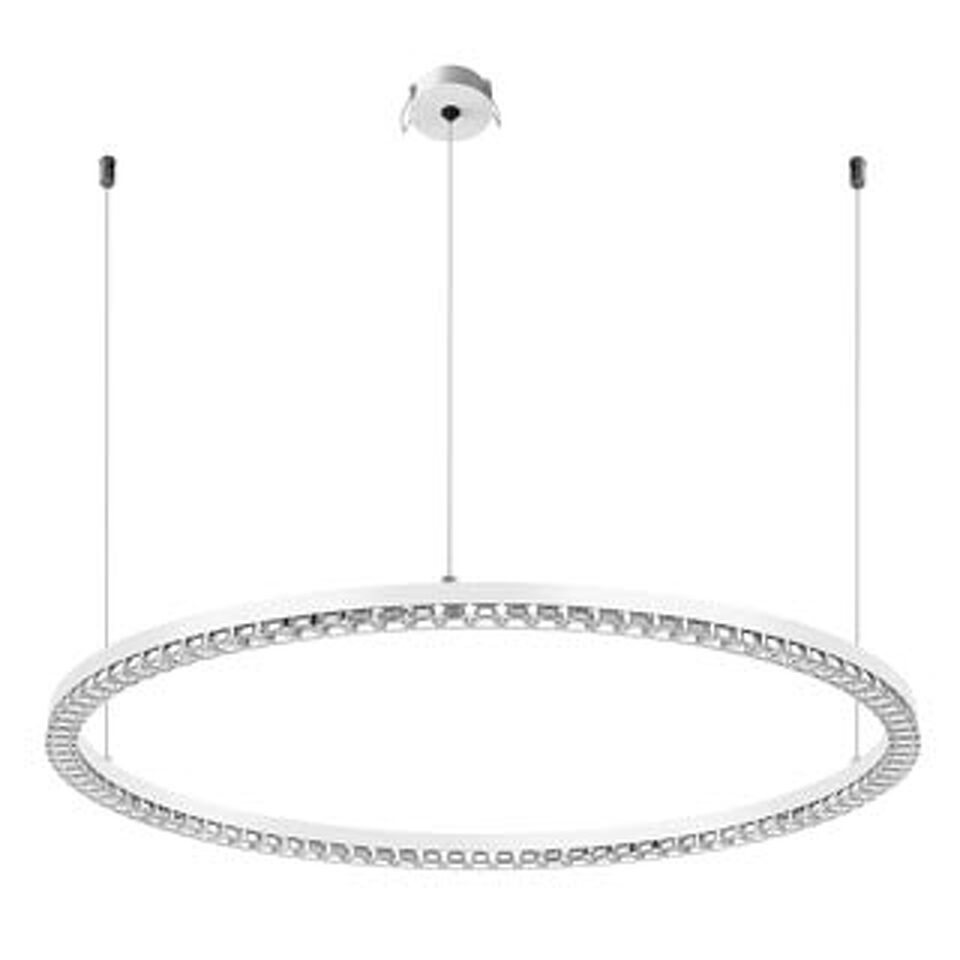Фото №1  Подвесной светильник Arlight Светильник SP-DIAMOND-R650-36W Warm3000 (WH, 45 deg, 230V, TRIAC) ( IP20 Металл, 5 лет)
