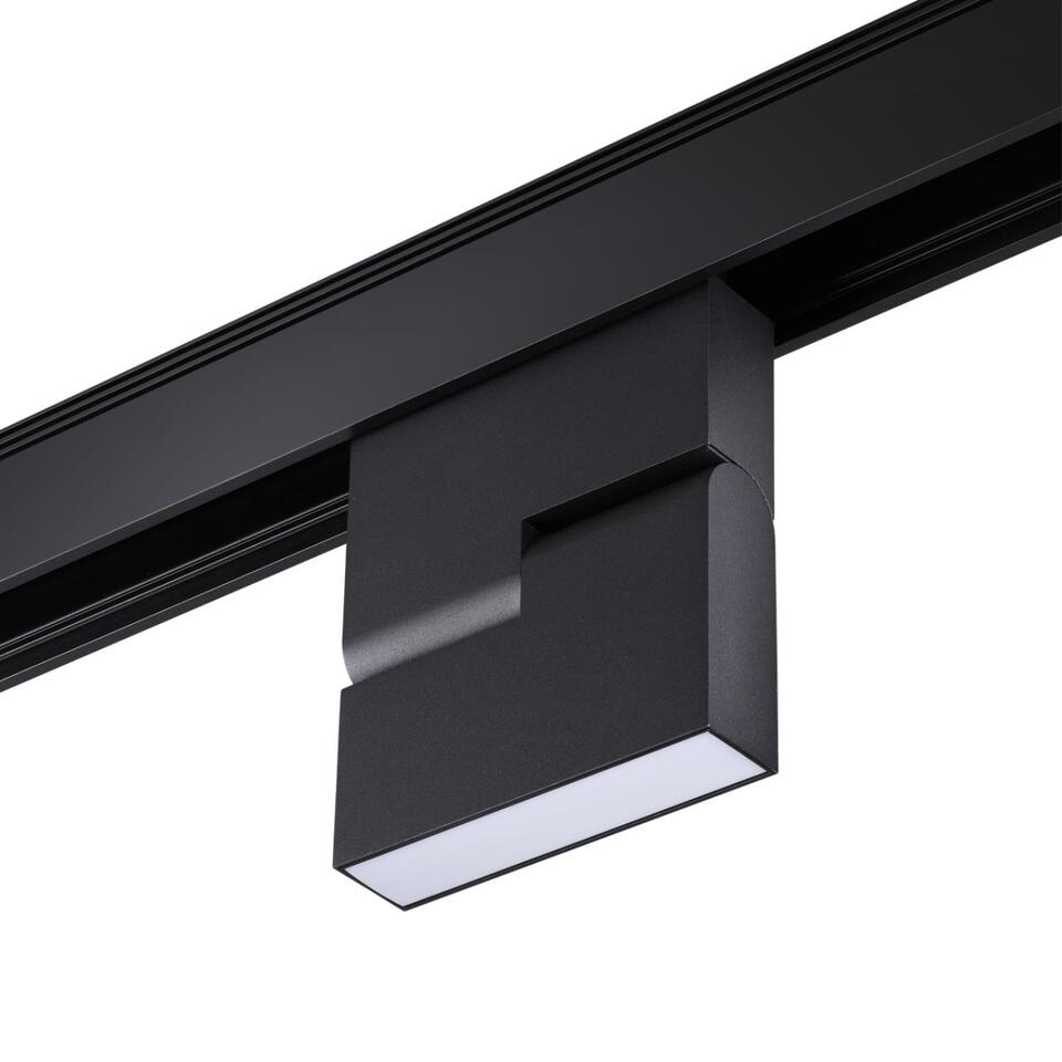 Фото №6  NOVOTECH 358534 SHINO NT21 083 черный Трековый светильник для низковольного шинопровода IP20 LED 4000K 10W 48V KIT