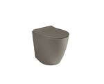 Превью фото №1  Унитаз 40374R Althea Cover Rimless Plus+Ton унитаз приставной 52x36  Матовый бетон Plus-Ton®