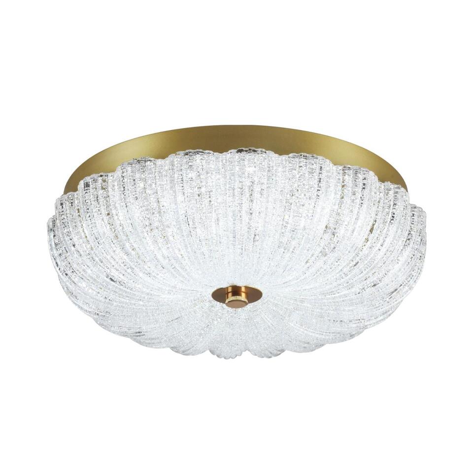 Фото №11  SONEX 7719/36L PIKO LED SN 567 Светильник металл/стекло/прозрачный/золотой LED 36Вт 3000-6500K D300 IP20 пульт ДУ TESORO