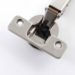 Превью фото №2  Salice Петля с доводчиком накладная, стандартная 90/94, для плиты 19-35 мм, никель (C2ABAE9)