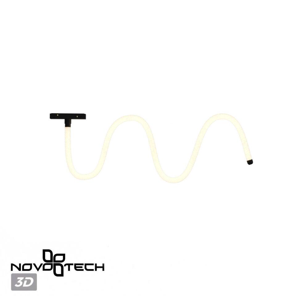 Фото №7  NOVOTECH 359335 KONST NT24 142 черный Трековый светильник для низковольтного шинопровода FLUM IP20 LED 25W 4000K 48V 2420Лм RAMO