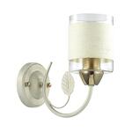 Превью фото №1  LUMION 3029/1WY УЦЕНКА(НЕВОЗВРАТНЫЙ ТОВАР) COMFI LN16 000 золото, белый с золотой патиной Бра E27 60W 220V FILLA