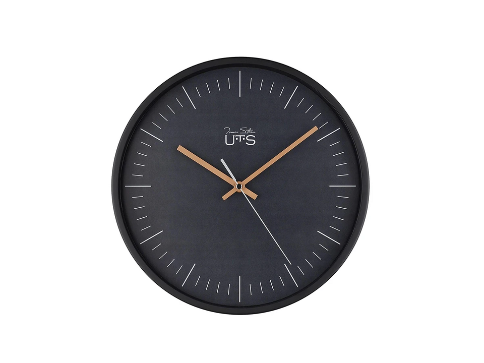 Фото №2  OGOGOHOME Часы настенные UTS Black