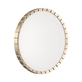 Фото SONEX 7648/DL PALE SN 142 Светильник пластик/белый/золотой LED 48Вт 4000К D385 IP43 ATABI GOLD