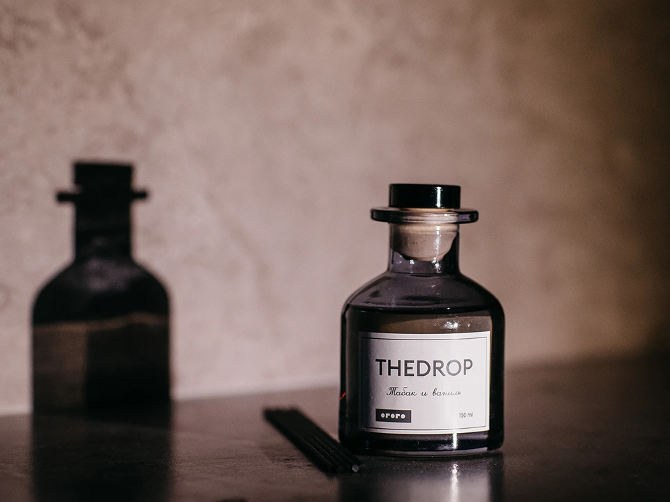 Фото №6  OGOGOHOME Диффузор THEDROP 150 мл, аромат табак и ваниль