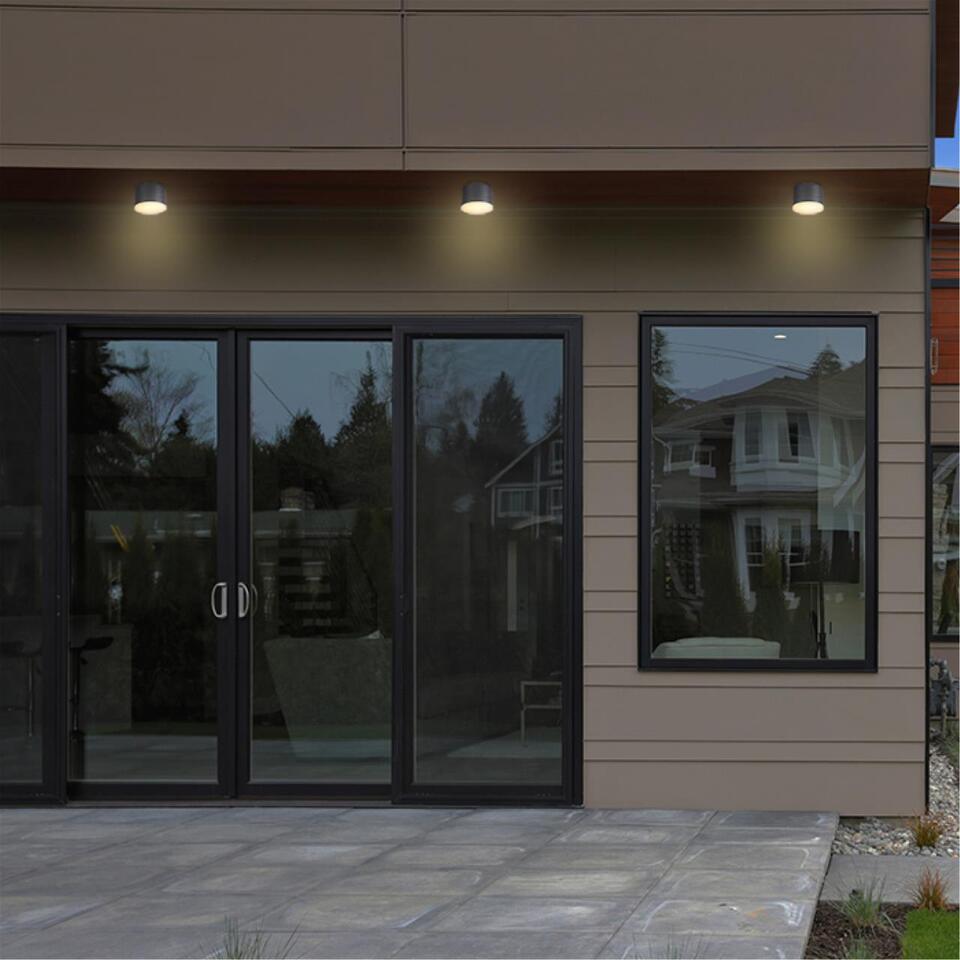Фото №3  NOVOTECH 358084 STREET NT19 728 темно-серый Ландшафтный светильник IP54 LED 3000К 12W 220V KAIMAS