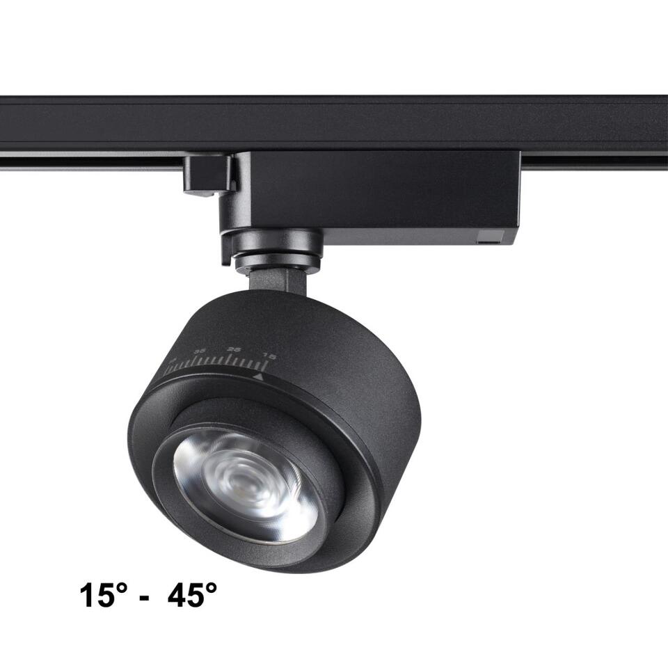 Фото №8  NOVOTECH 358942 PORT NT22 218 черный Светильник трековый однофазный трехжильный IP20 LED 4000К 15W 220V EDDY