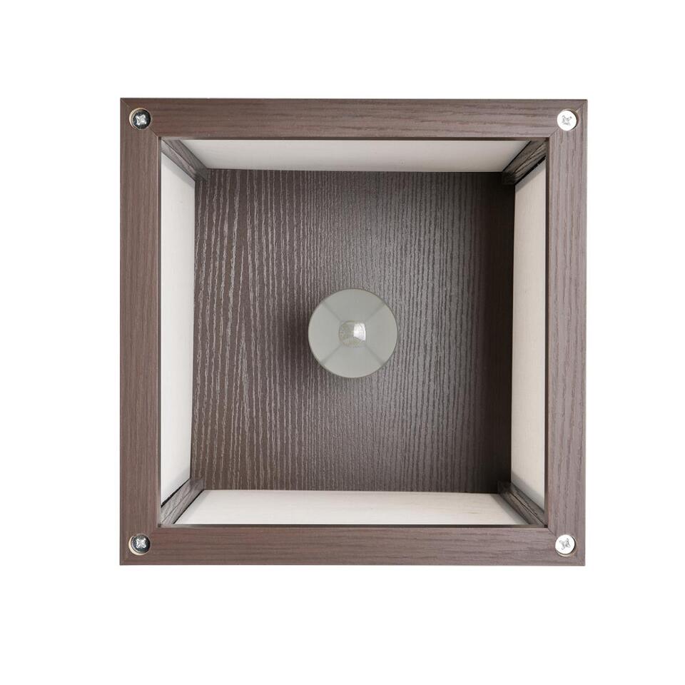 Фото №12  Торшер LUMION 8090/1F COMFI LN26 460 кофейный/белый, дерево/текстиль Торшер Е27 1*60W 220V PRACTIC