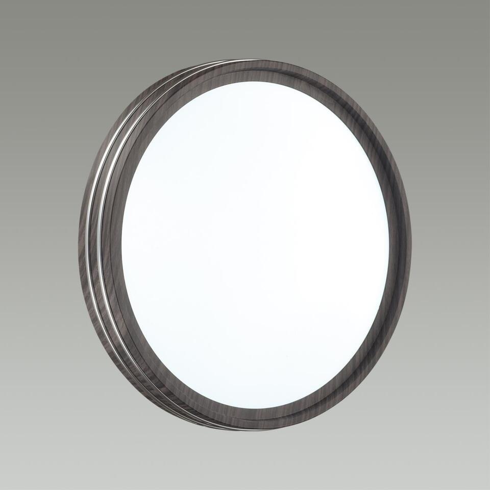Фото №6  SONEX 7604/DL PALE SN 176 Светильник пластик/белый/венге/хром LED 48Вт 4000К D390 IP43 TROSTO