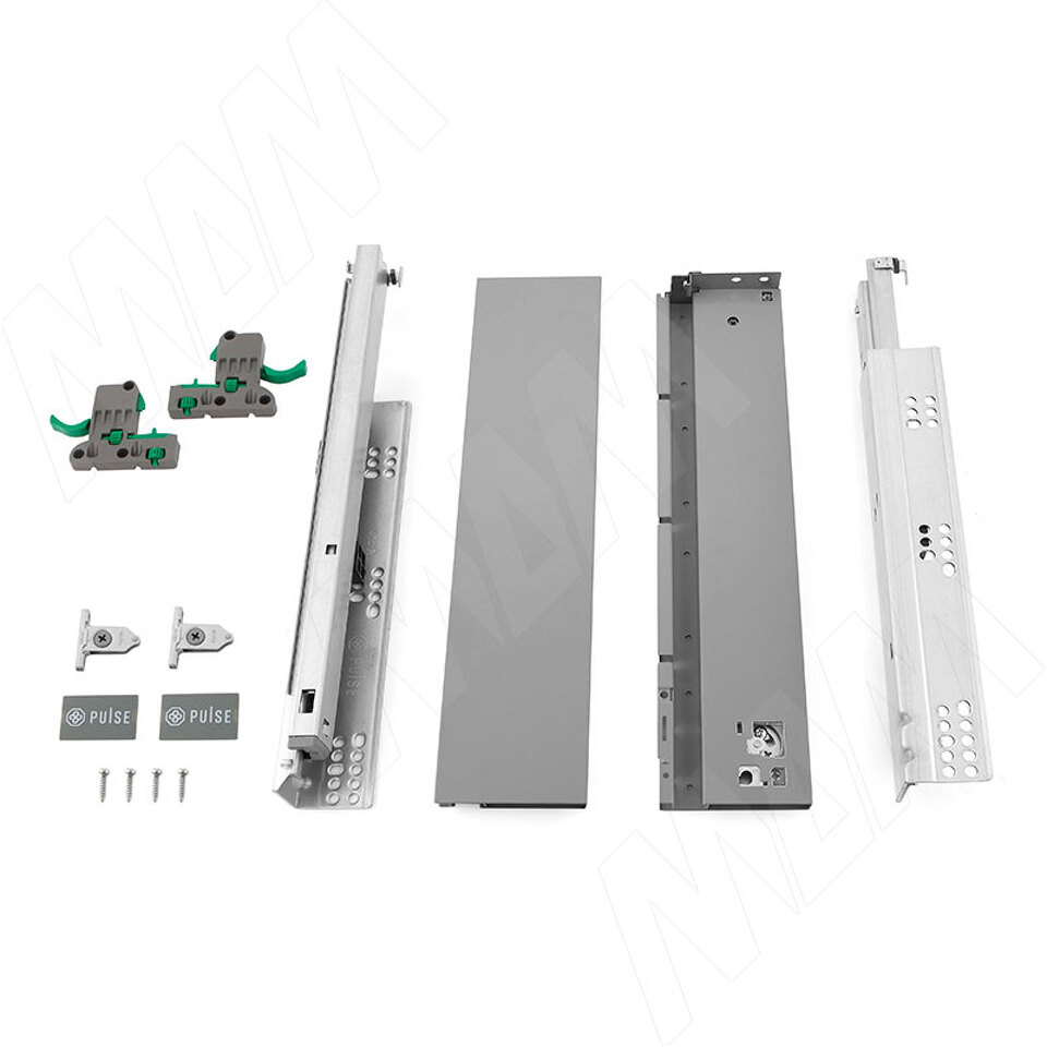 Фото №4  PULSE ЛС БОКС Комплект ящика 450 мм, Н88, с толкателем, графит, LS BOX (LT88450GP)