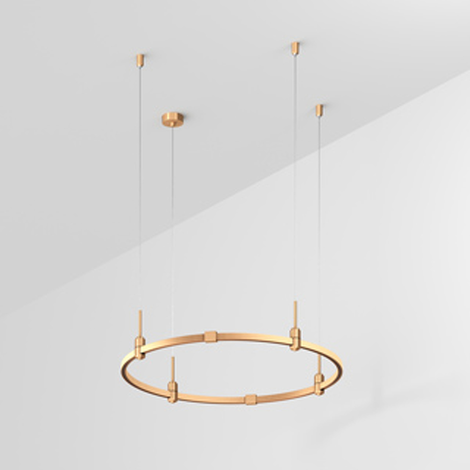 Фото №1  Arlight Основание ART-APRIORI-ROUND-HANG-R800 (GD) ( IP20 Металл, 3 года)