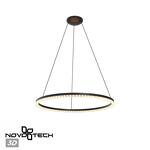 Превью фото №1  Подвесной светильник NOVOTECH 359711 LEDO NT25 000 черный Светильник подвесной диммир. со сменой цв.темпер. (пульт ДУ/прилож. Smart Life) IP20 LED 70W 220-240V 1800-4000К MONILE