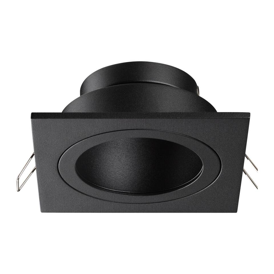 Фото №7  NOVOTECH 371002 WIR NT25 000 черный Светильник встраиваемый IP20 GU10 50W 220-240V MORUS