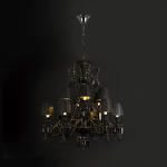 Превью фото №2  Подвесной светильник 10210/12 Black Подвесной светильник LOFT IT Zenith