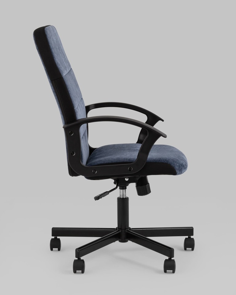 Фото №10  Кресло Компьютерное кресло TopChairs ST-TRACER темно-синий