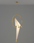 Превью фото №2  Подвесной светильник Подвесной светодиодный светильник Moderli V3071-1PL origami Birds 1*LED*6W