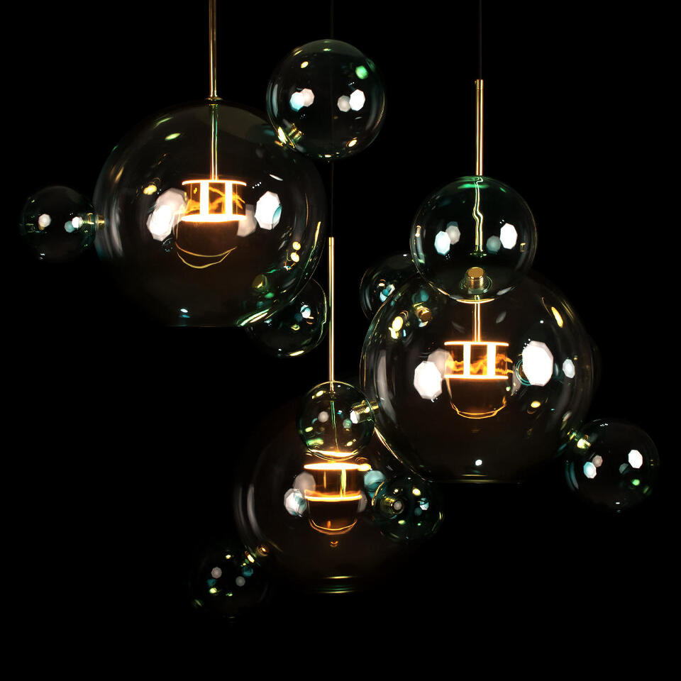 Фото №8  Подвесной светильник 2027-D3 Blue Подвесной светильник LOFT IT Bolle
