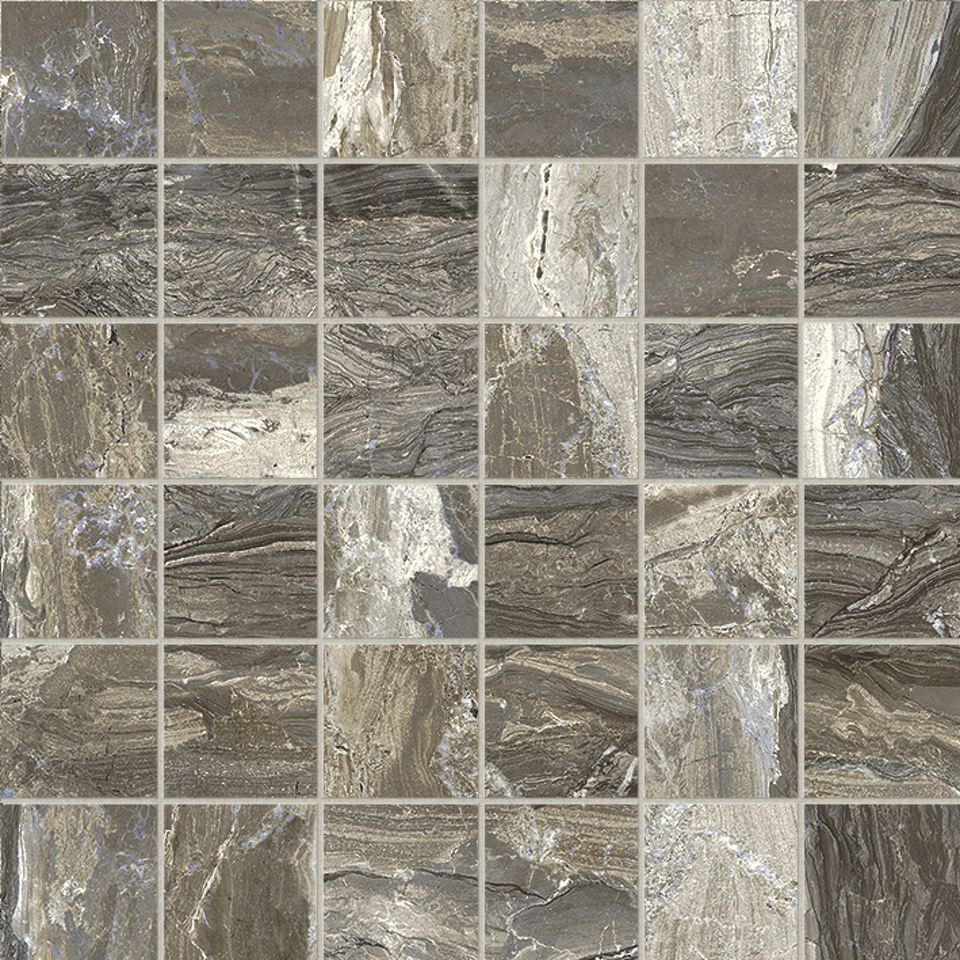 Фото №1  Мозаика ASCOT Мозаика MIX GEMSTONE TAUPE RETT ( 36pz ) 29.1x29.1