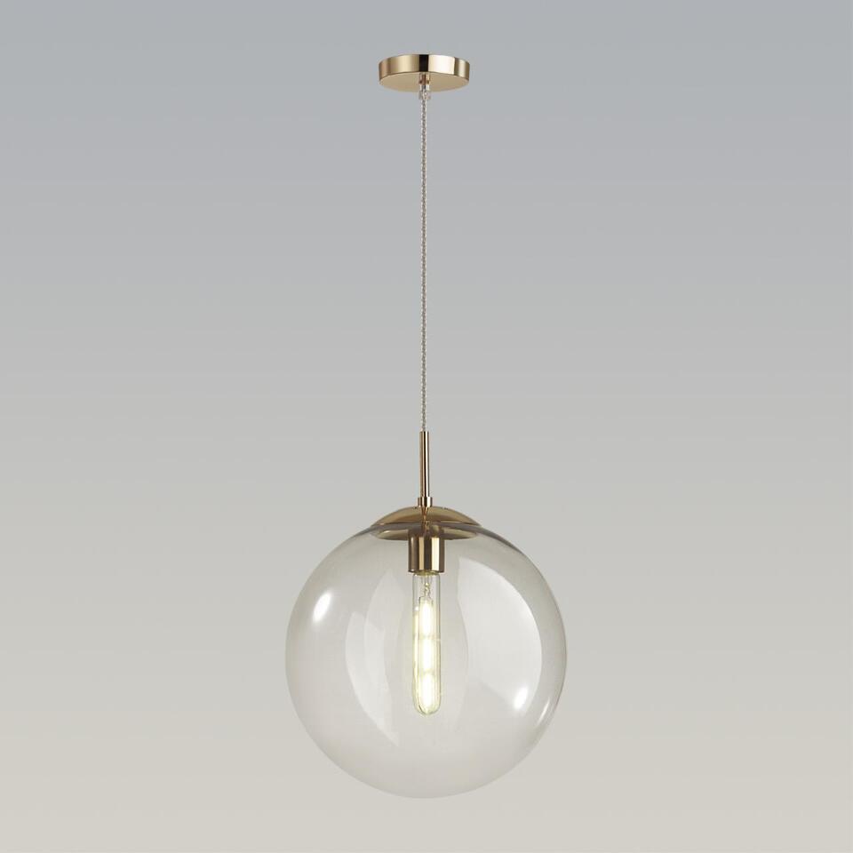 Фото №4  Подвесной светильник LUMION 6509/1A SUSPENTIONI LN26 409 золотой Подвес E27 1*60W 220V SUMMER