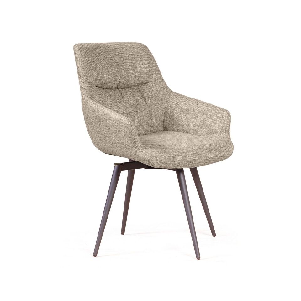 Фото №6  Top concept Стул Джордан поворотный 360 градусов, рогожка Wellton 912