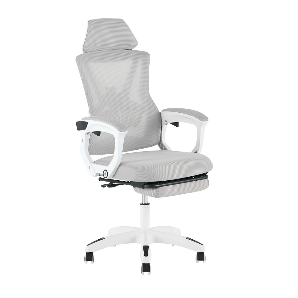 Фото №5  Кресло офисное TopChairs Vecto серый