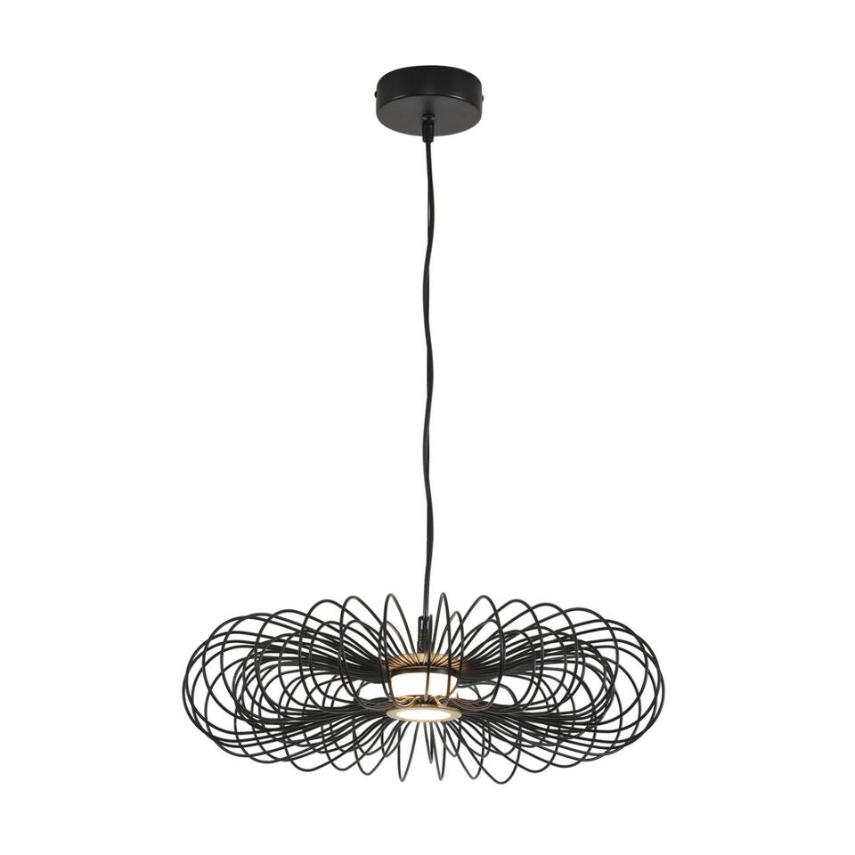 Фото №8  Подвесной светильник LUMION 8301/9L LEDIO LN26 297 черный, металл/акрил Подвес LED 9W 3000K 220V CAMOMILE