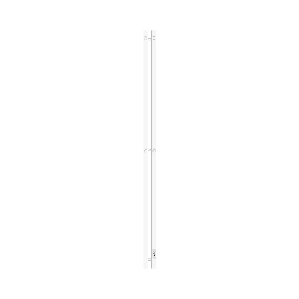 Фото №1  Полотенцесушитель Полотенцесушитель электрический Primoclima Sol Q E White 150*6 2