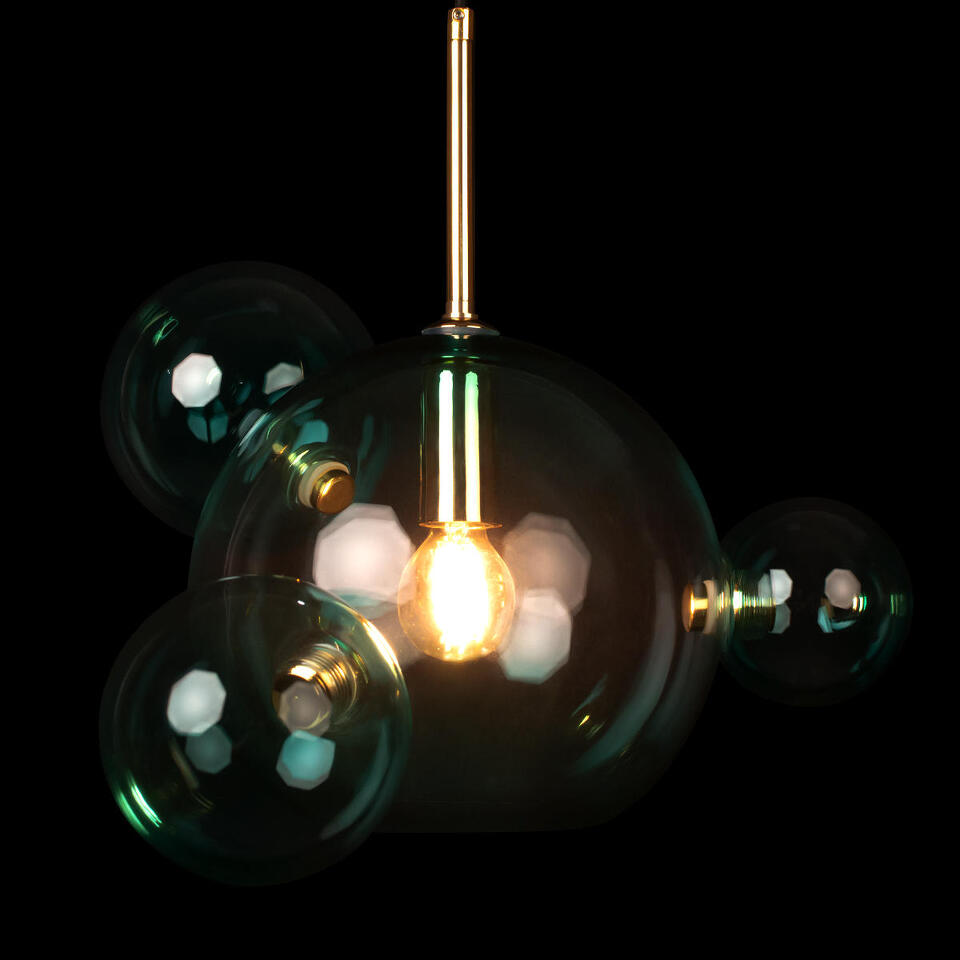 Фото №9  Подвесной светильник 2027-P4 Blue mini Подвесной светильник LOFT IT Bolle