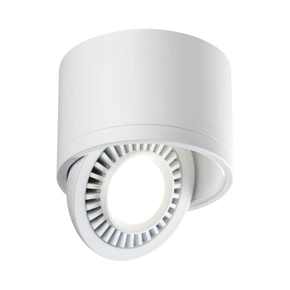 Фото №7  NOVOTECH 358811 OVER NT21 378 белый Светильник накладной светодиодный IP20 LED 9W 770Лм 4000K 220V GESSO