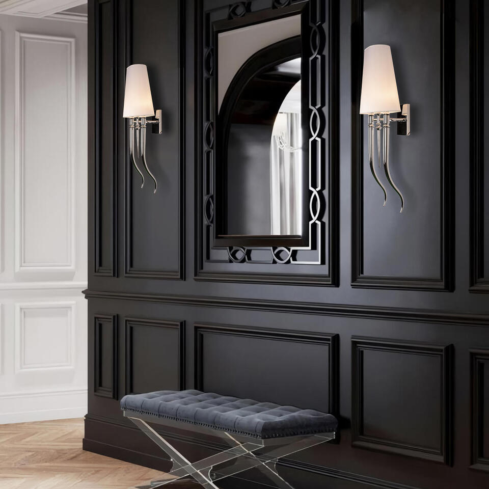 Фото №8  10207W/M Chrome Настенный светильник LOFT IT Brunilde