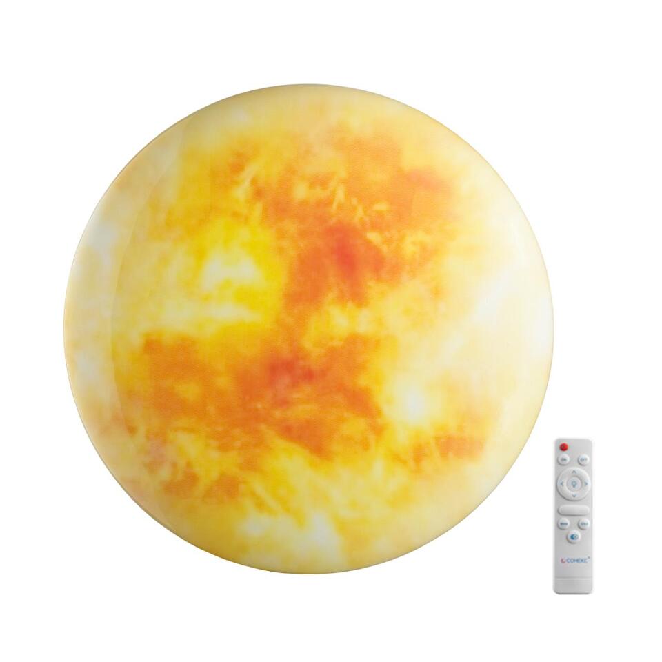 Фото №11  SONEX 7726/EL PALE SN 115 Светильник пластик/мульти LED 70Вт 3000-6000К D475 IP43 пульт ДУ SUN