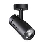 Превью фото №2  NOVOTECH 358597 OVER NT21 375 черный Светильник накладной светодиодный IP20 LED 4000K 30W 175-245V DEP