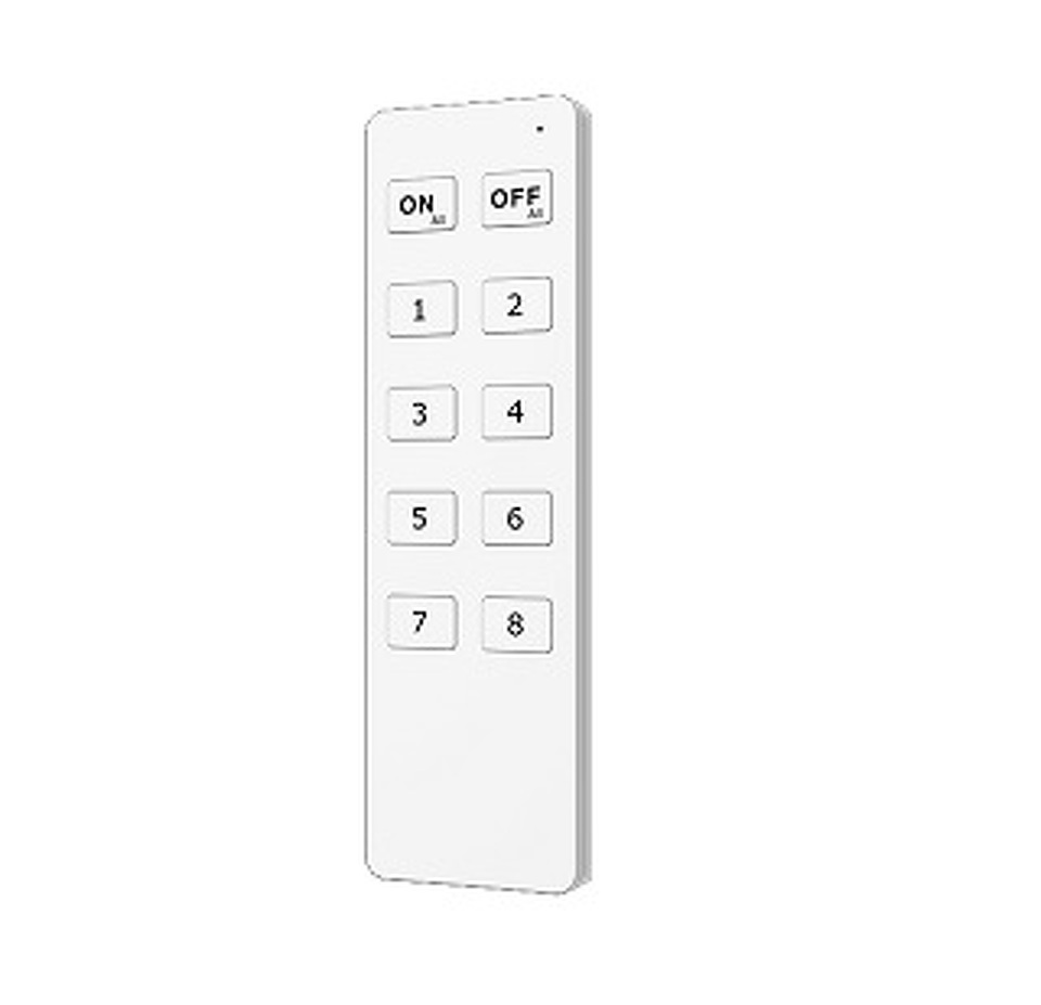 Фото №1  IARL INTELLIGENT ARLIGHT Пульт SMART-801-22-8G-DIM White (3V, 2.4G) ( IP20 Пластик, 5 лет)