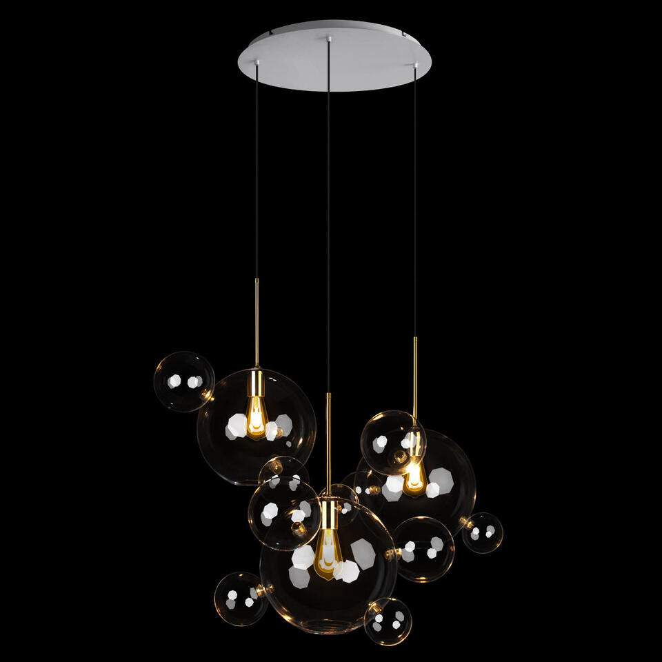 Фото №6  Подвесной светильник 2034-D3 Подвесной светильник LOFT IT Bolle