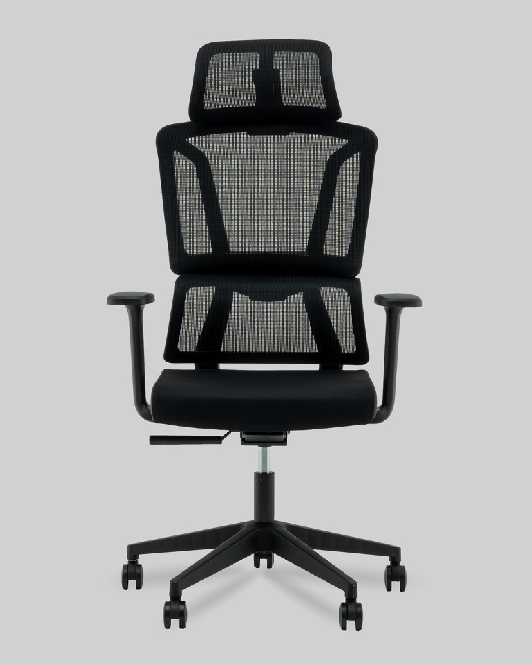 Фото №10  Кресло офисное TopChairs Forward черный