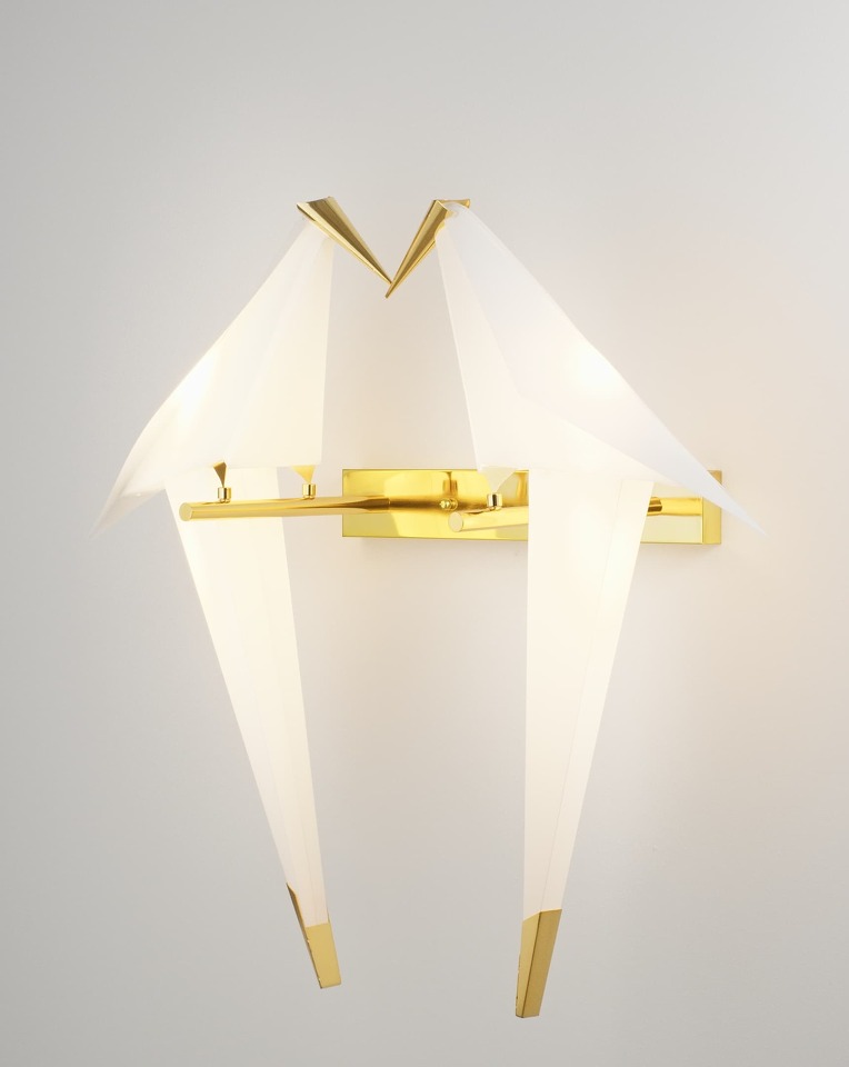 Фото №5  Бра светодиодное Moderli V3076-2WL origami Birds 2*LED*6W