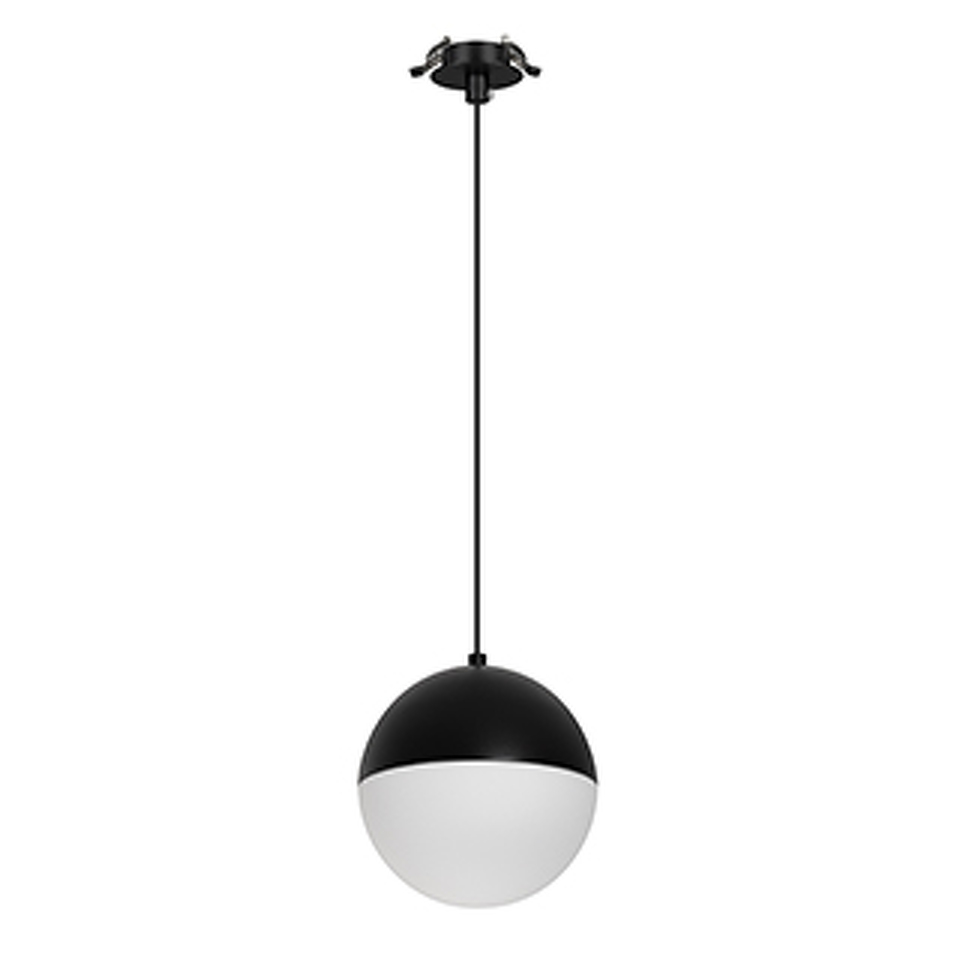 Фото №1  Подвесной светильник Arlight Светильник SP-EMISFERO-HANG-BUILT-R150-11W Day4000 (BK, 170 deg, 230V) ( IP20 Металл, 3 года)